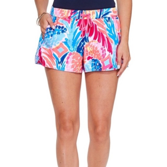 Lily Pulitzer run around shorts size M - Picture 1 of 11